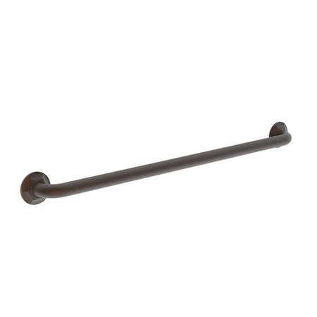 Newport Brass 35" L, Two Post, Solid Brass, 32" Grab Bar in English Bronze, English Bronze 1200-3932/07